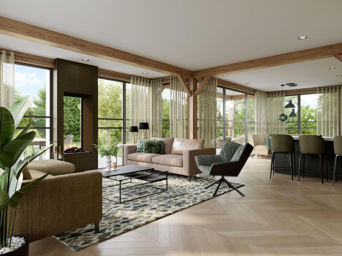 Luxury Villa With Sauna Only A Few Minutes From The Beach Де-Коксдорп Екстер'єр фото
